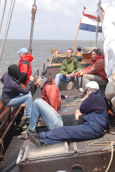 Begint de zandbank al droog te vallen?